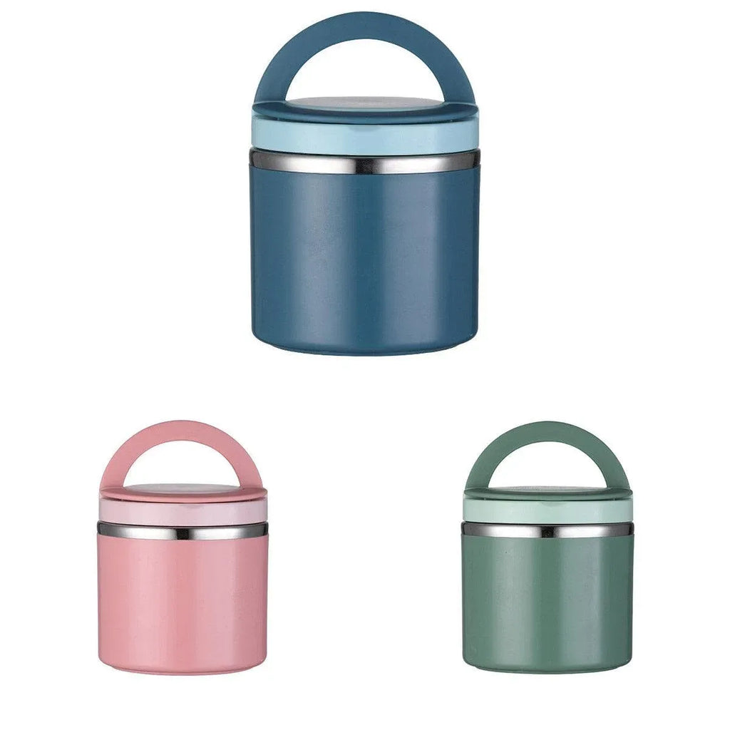Stainless Steel Insulated Lunch Box Bento Box Thermal Food Container