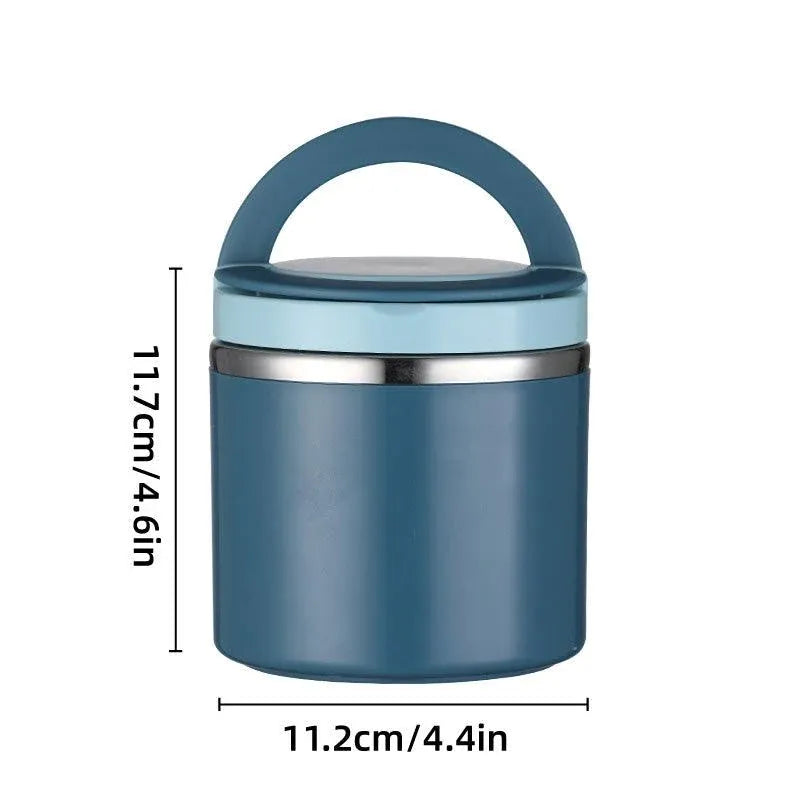 Stainless Steel Insulated Lunch Box Bento Box Thermal Food Container