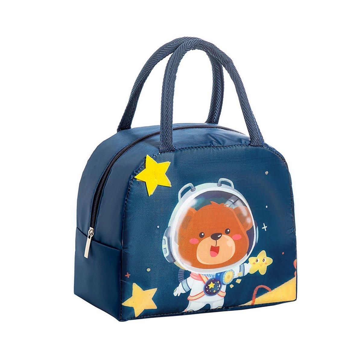 3D Cartoon Insulated Bento Lunch Bag, 23 x 19 x 14 cm