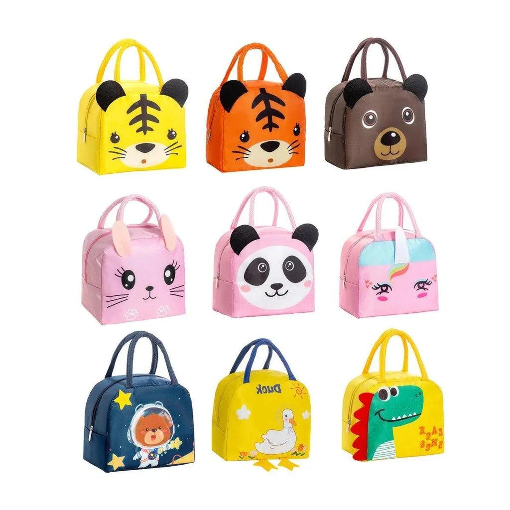 3D Cartoon Insulated Bento Lunch Bag, 23 x 19 x 14 cm