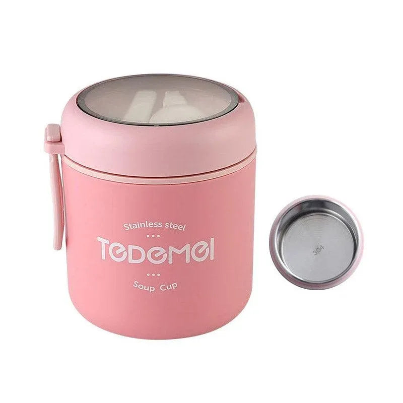 530ml Stainless Steel Insulated Lunch Box Portable Food Storage