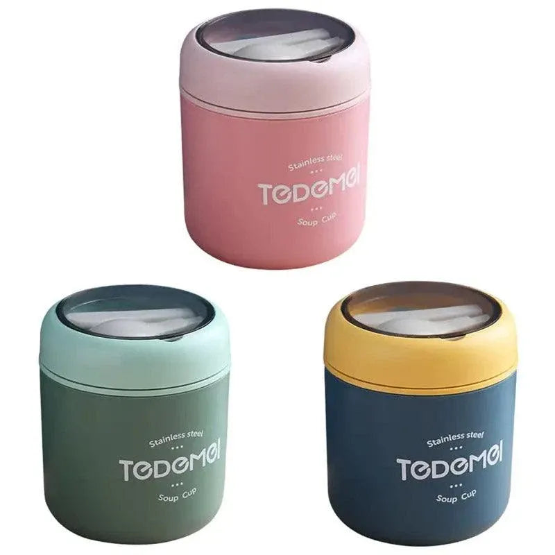 530ml Stainless Steel Insulated Lunch Box Portable Food Storage