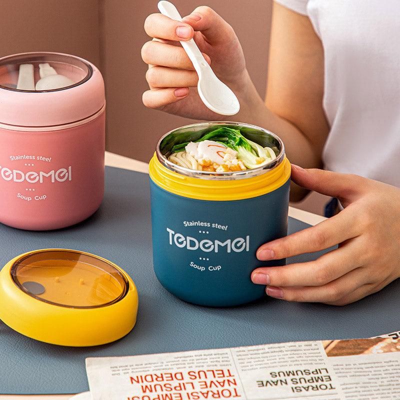 530ml Stainless Steel Insulated Lunch Box Portable Food Storage