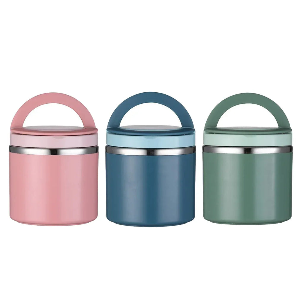 1L Large Capacity Stainless Steel Insulated Lunch Box Food Container
