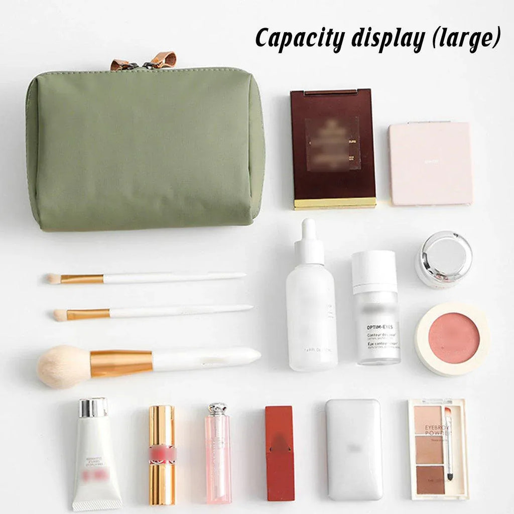 Waterproof Nylon Makeup Bag Set, 4 Pieces