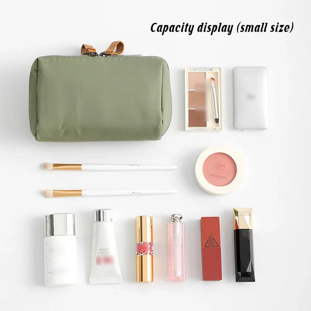 Waterproof Nylon Makeup Bag Set, 4 Pieces