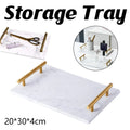 Natural Marble Display Tray, 30 x 20 cm
