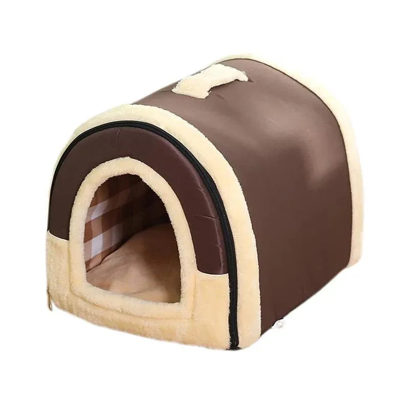 Soft Igloo Cave Bed for Cats and Small Dogs, S, L or XL
