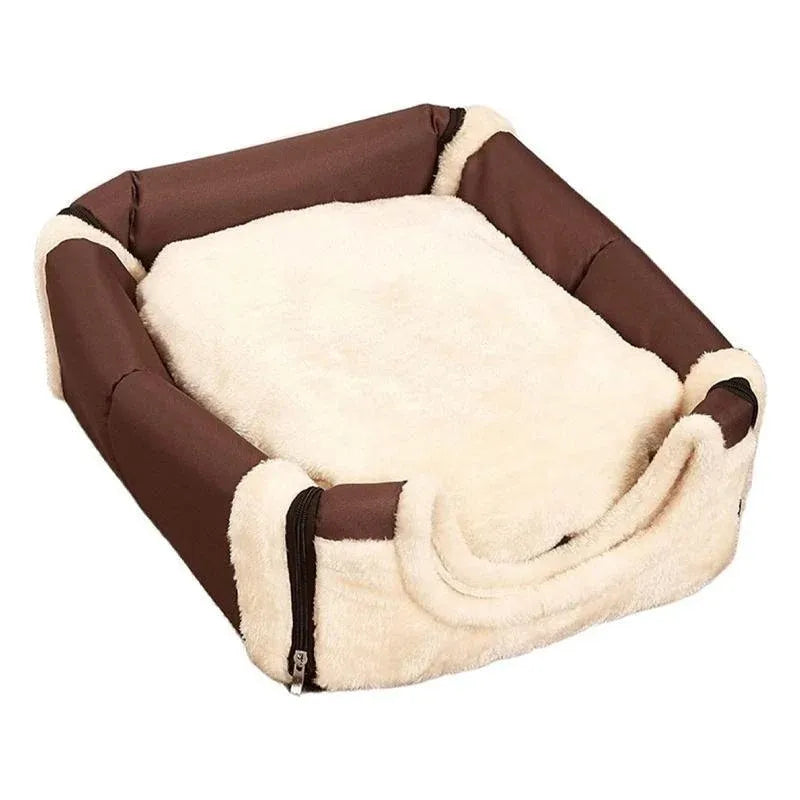 S Size Pet House Kennel Soft Igloo Beds Cave Cat Puppy Bed Warm