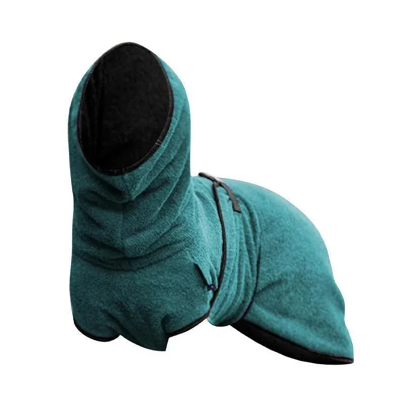 Dog Puppy Hoodies Jacket Solid Coat Pet Winter Soft Warm Clothes