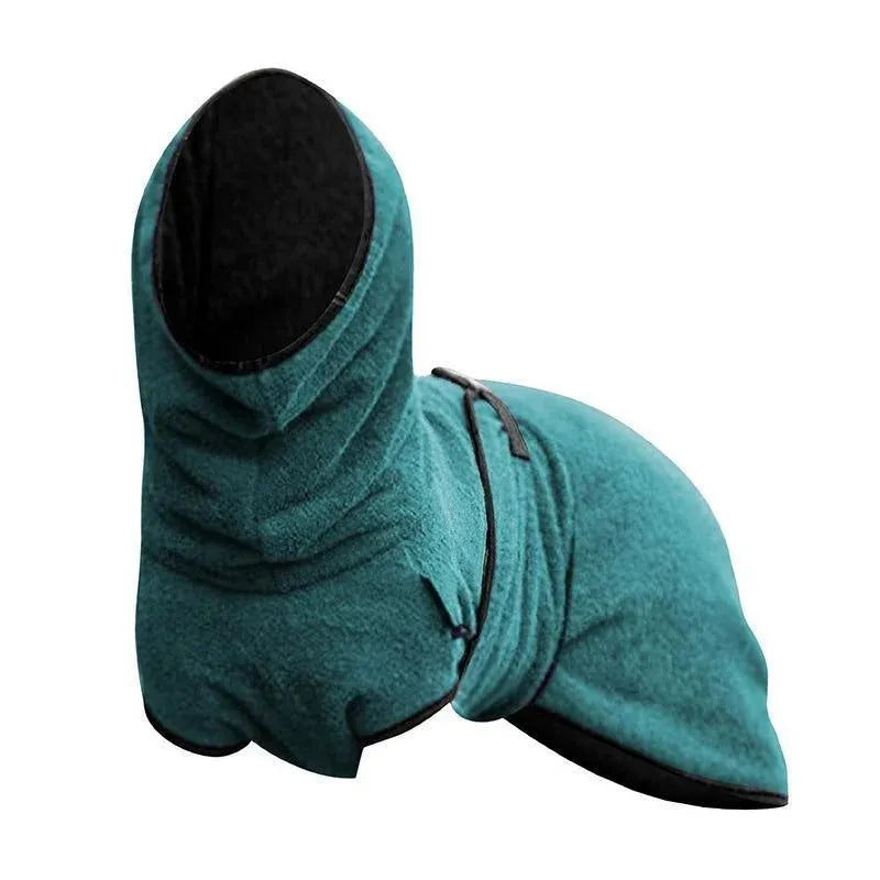 Dog Puppy Hoodies Jacket Solid Coat Pet Winter Soft Warm Clothes