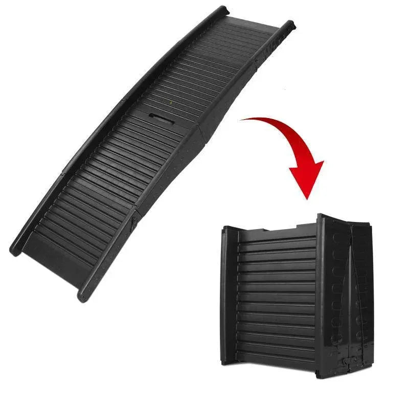 Dog Ramp Pet Car Suv Travel Stair Step Foldable Portable Lightweight
