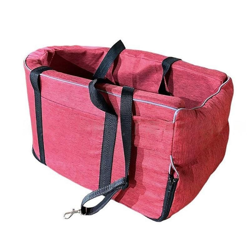 Car Pet Seat Auto Seat Center Console Dog Cat Nest Pad Removable Pet