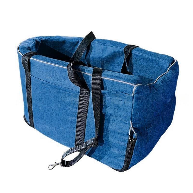 Car Pet Seat Auto Seat Center Console Dog Cat Nest Pad Removable Pet