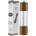 Wooden Salt and Pepper Mill with Adjustable Grind