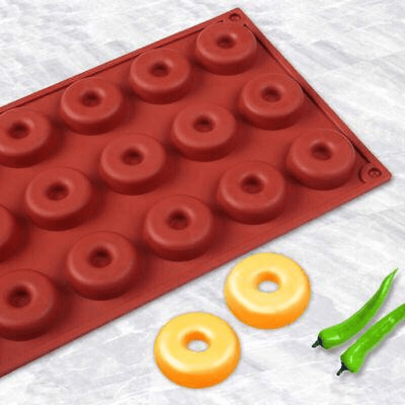 Silicone Mini Donut Mould, 18 Cavity