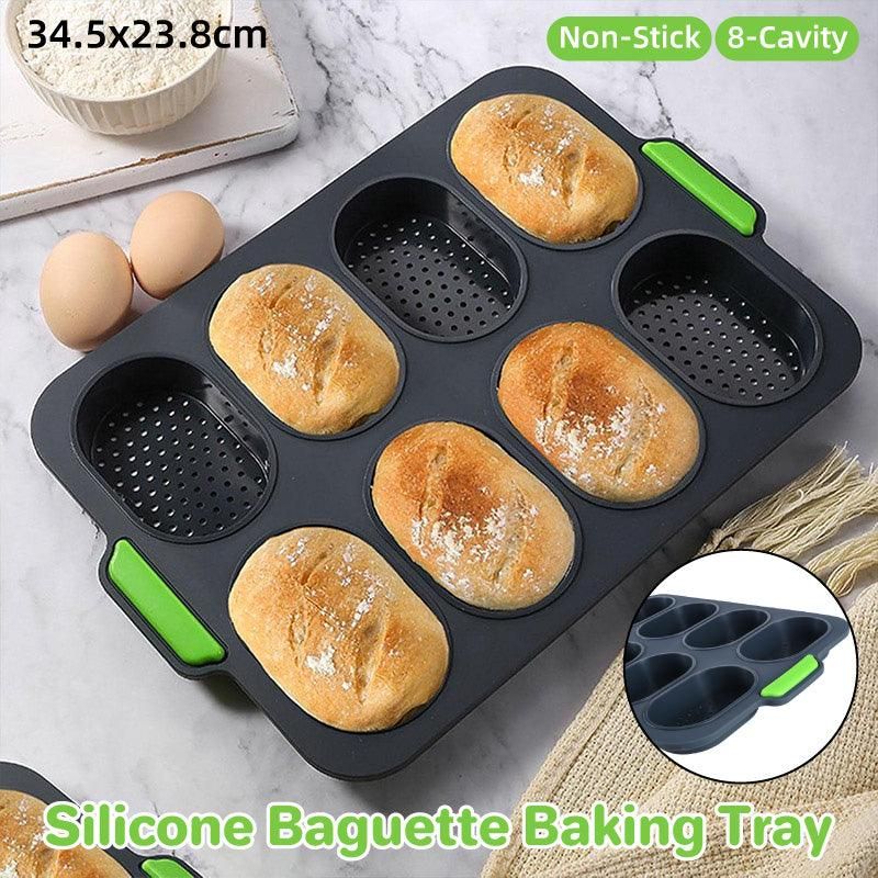 Silicone Oval Cake Mould, 8 Cavity