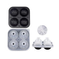 Silicone Basketball Ice Ball Mould with Lid