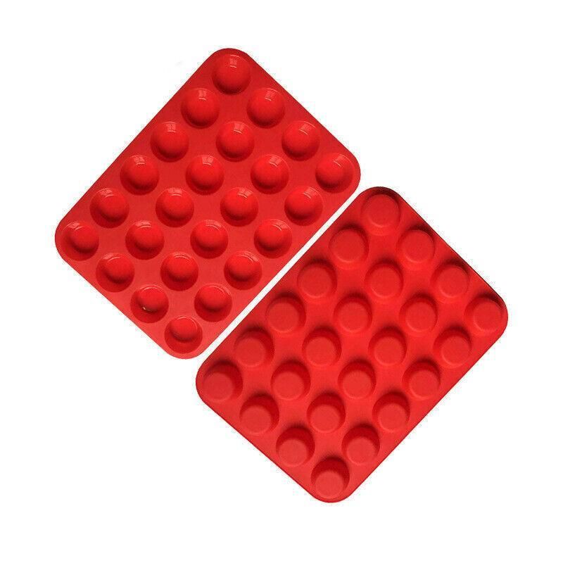 Silicone Mini Cupcake Mould, 24 Cavity
