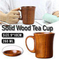 Solid Wood Tea and Coffee Cup, 260 ml