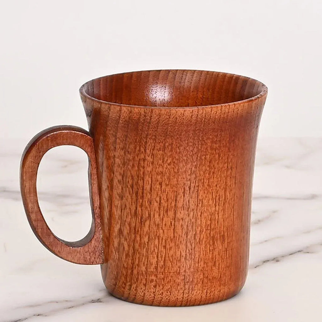 Solid Wood Tea and Coffee Cup, 260 ml