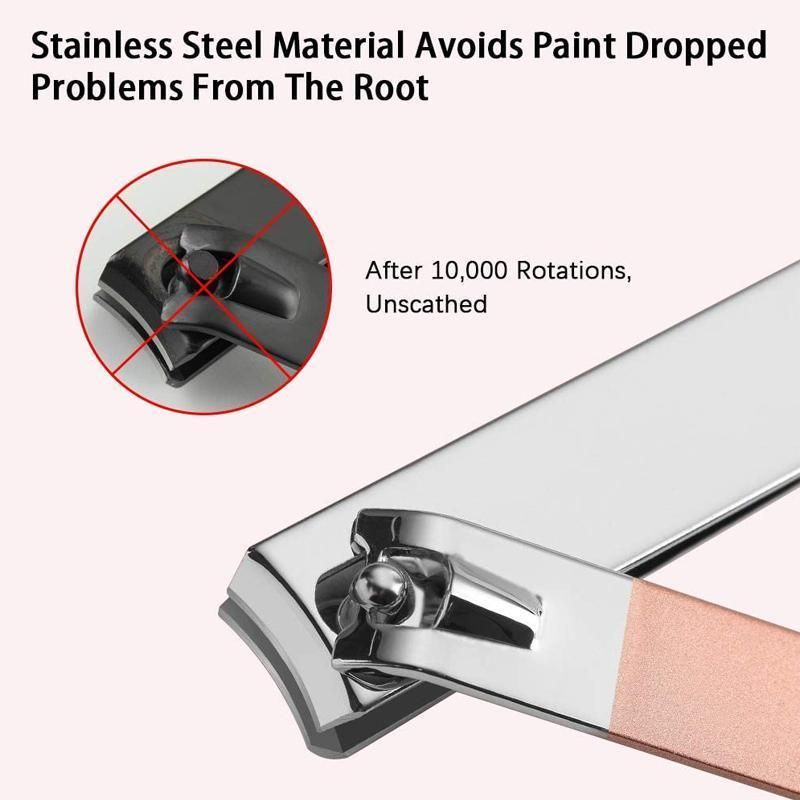 7 Piece Stainless Steel Manicure and Pedicure Set with Case