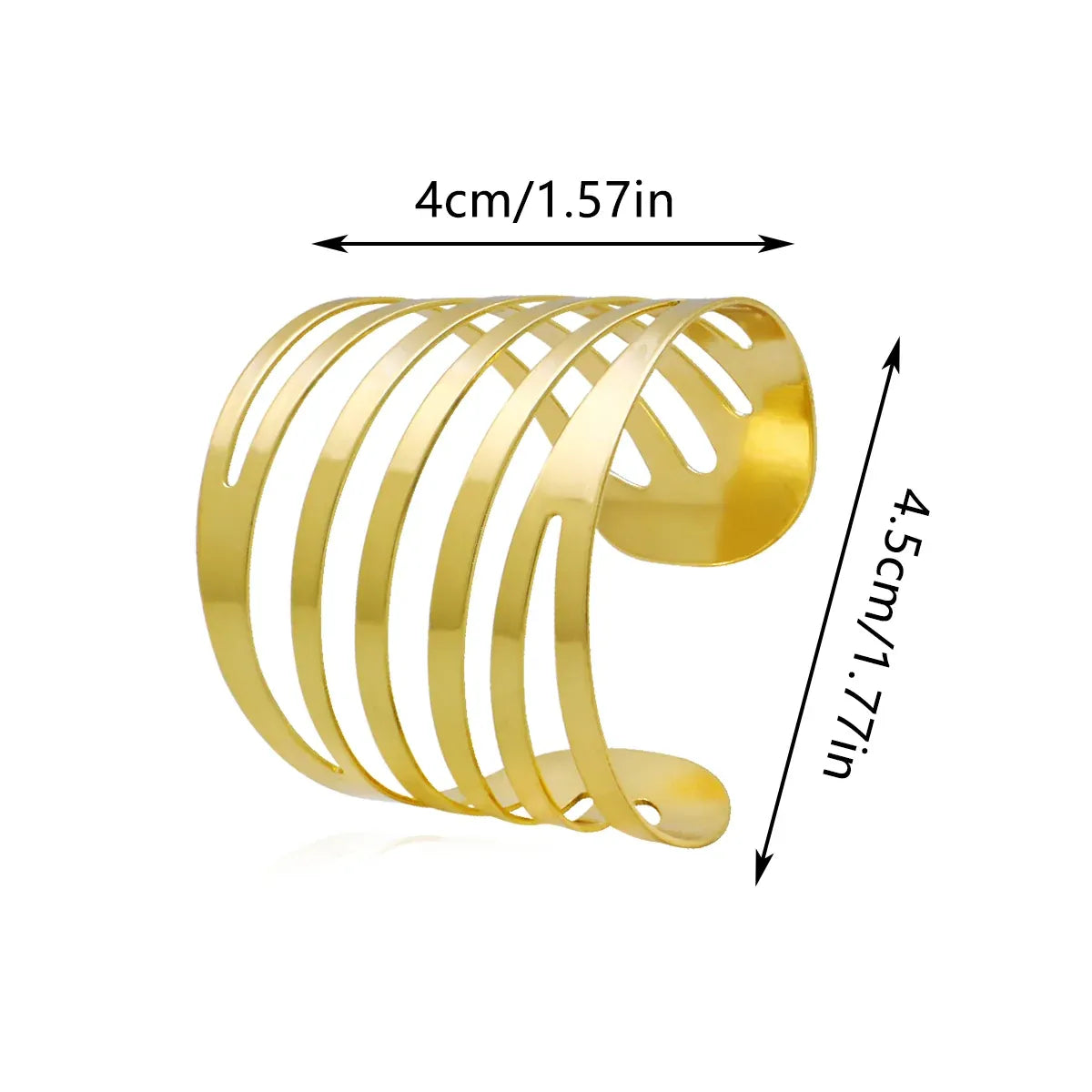 Hollow Rose Metal Napkin Rings, Set of 10