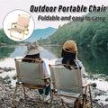 Outdoor Folding Chair Portable Camping Seat Lightweight Beach