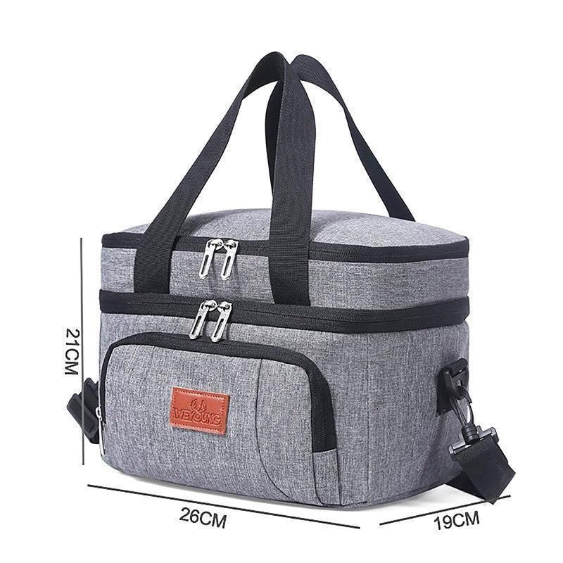 Insulated Lunch Cooler Bag with Shoulder Strap, 10 L