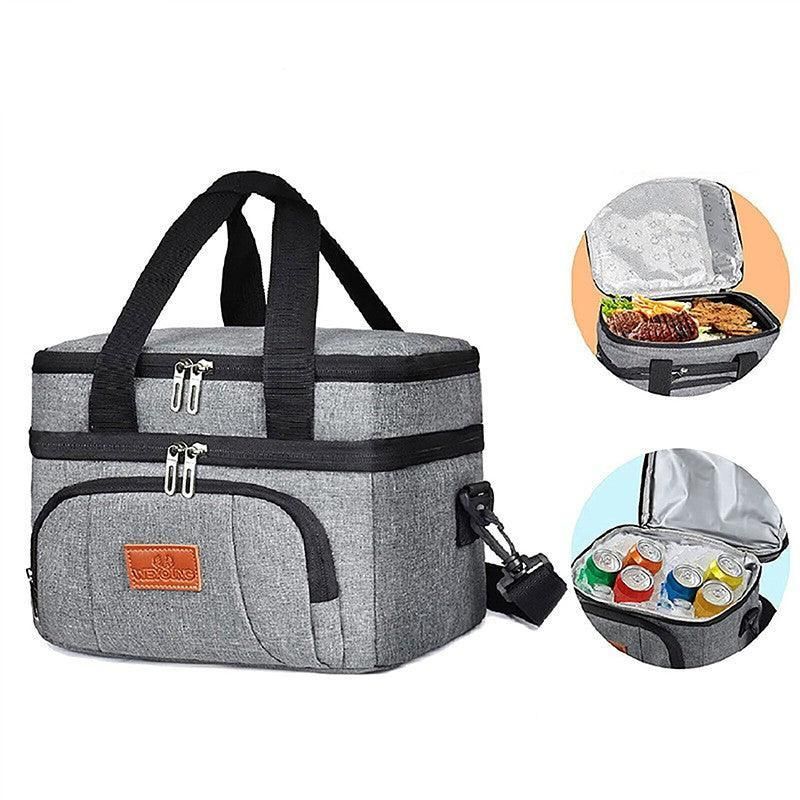Insulated Lunch Cooler Bag with Shoulder Strap, 10 L