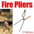 Barbecue Tongs Outdoor Camping Charcoal Fire Grill Tool for Cooking