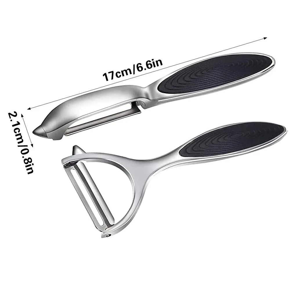 Stainless Steel Vegetable Peelers, Set of 2