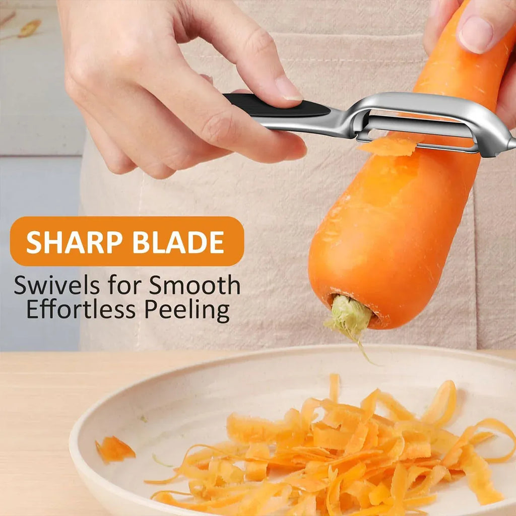 Stainless Steel Vegetable Peelers, Set of 2