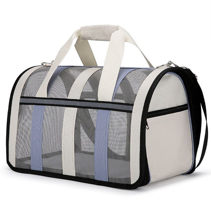 Pet Carrier Bag Portable Travel Cat Tote Bag Soft Breathable Cat Bag