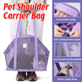 Escape Proof Pet Carrier Mesh Shoulder Bag Small Pet Travel Secure