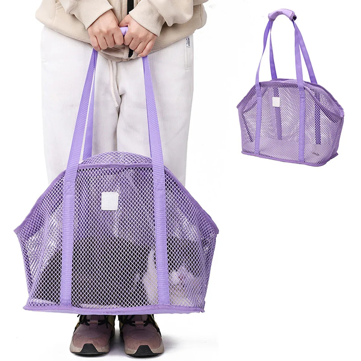 Escape Proof Pet Carrier Mesh Shoulder Bag Small Pet Travel Secure