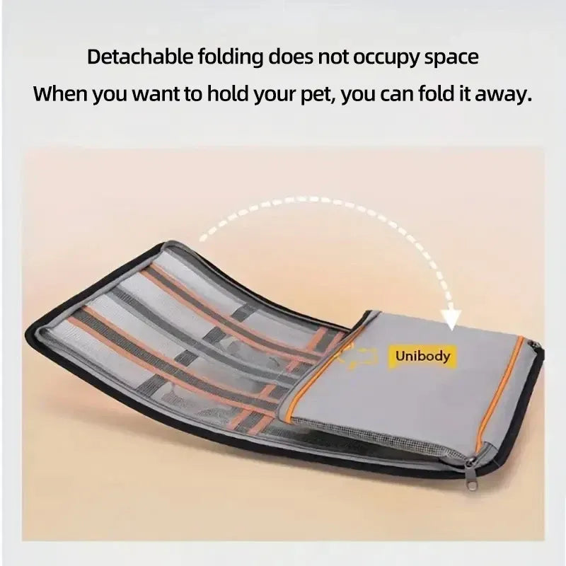 Pet Carrier Bag Portable Travel Cat Tote Bag Soft Breathable Cat Bag