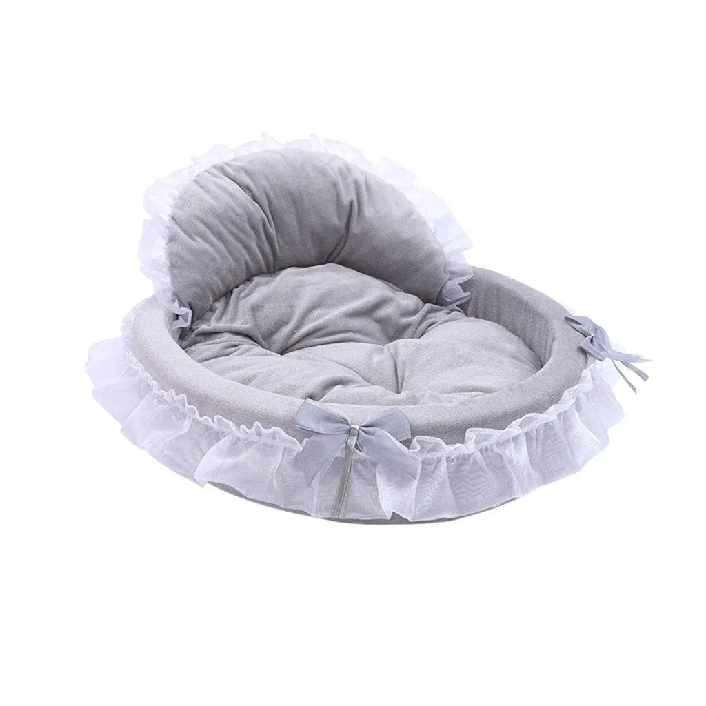 Princess Pet Kennel Soft Comfortable Cat and Dog Bed House