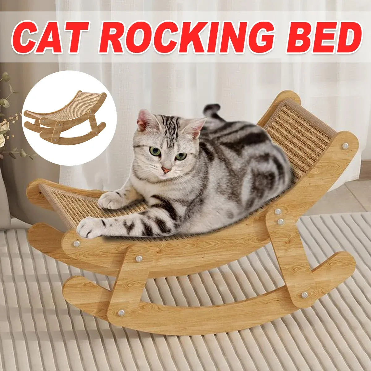 Cat Scratcher Cat Bed Lounge Chair Cradle Cat Chair Cardboard