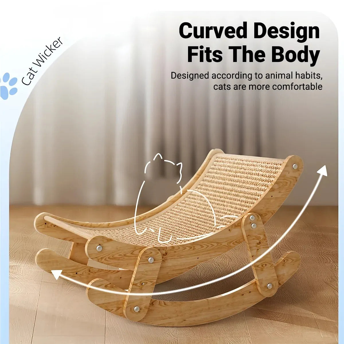 Cat Scratcher Cat Bed Lounge Chair Cradle Cat Chair Cardboard