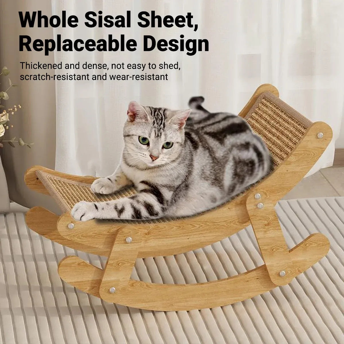 Cat Scratcher Cat Bed Lounge Chair Cradle Cat Chair Cardboard