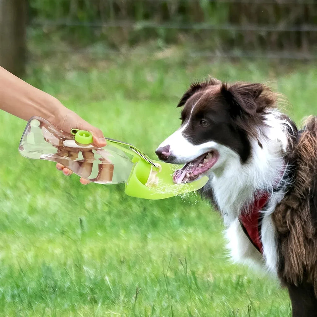 Pet Water Bottle 580ml Portable Outdoor Dog Cat Drinking Cup Travel