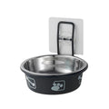 Stainless Steel Pet Bowl Hanging Cat Food Water Bowl Durable