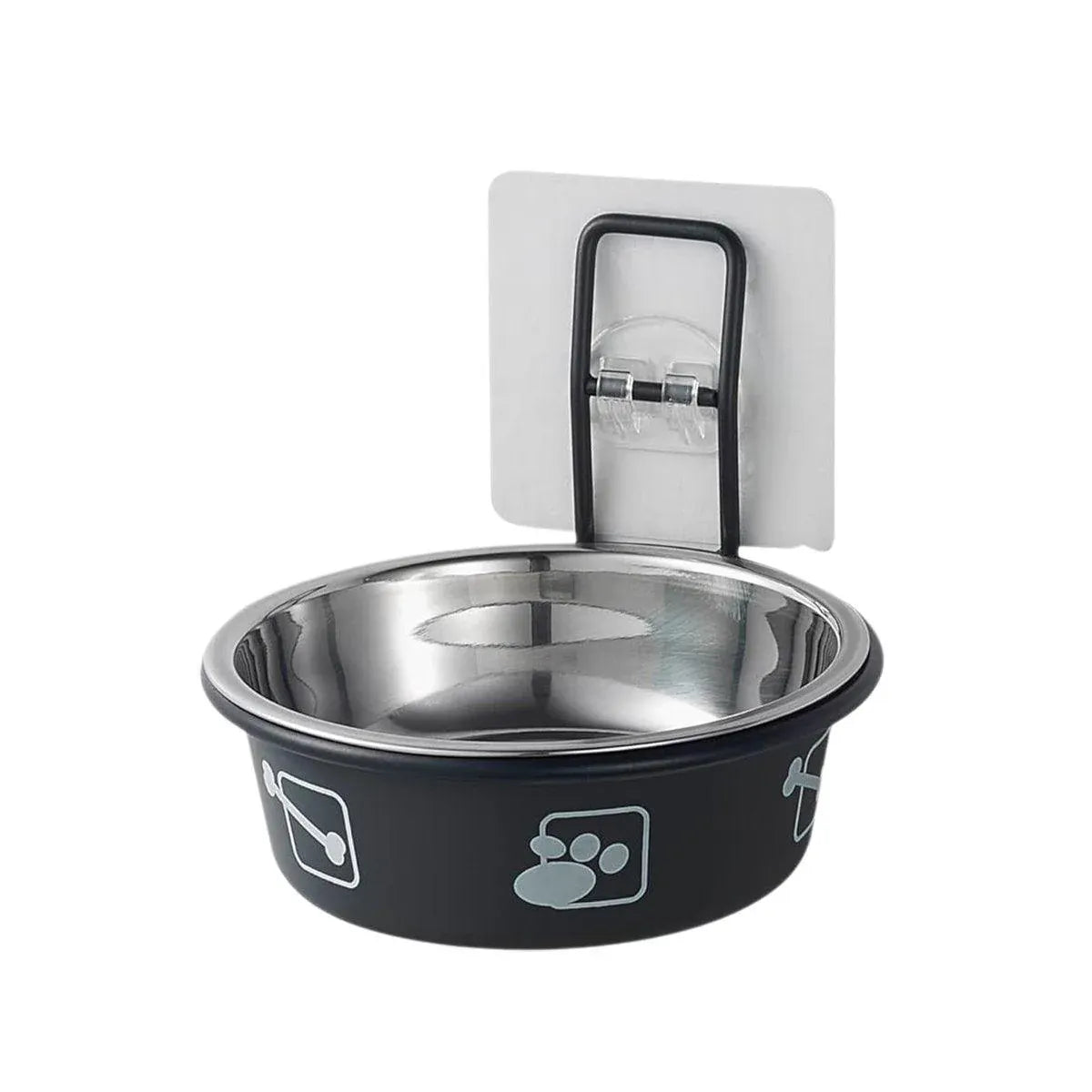 Stainless Steel Pet Bowl Hanging Cat Food Water Bowl Durable