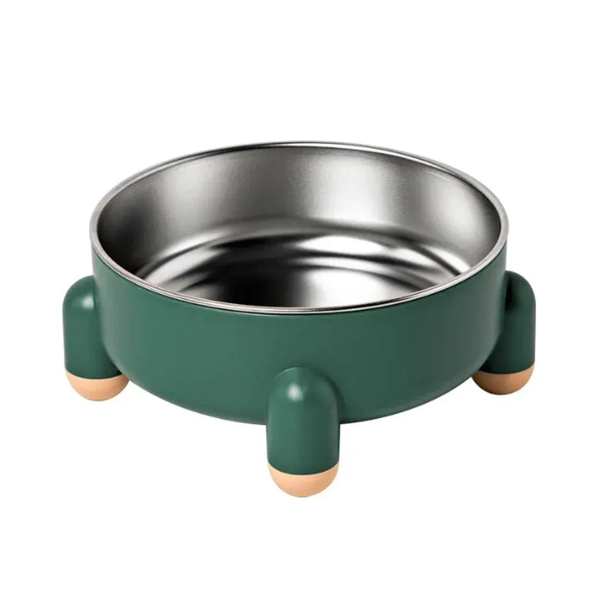 Anti-Tip Stainless Steel Dog Bowl Pet Basin
