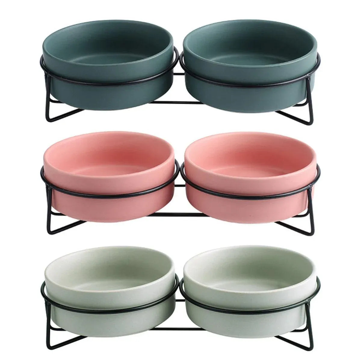 Ceramic Pet Bowl Cat Food Bowl Dog Bowl Drinking Bowl Pet Water Food
