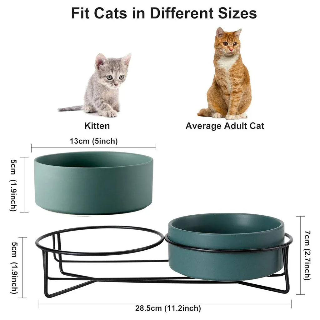 Ceramic Pet Bowl Cat Food Bowl Dog Bowl Drinking Bowl Pet Water Food