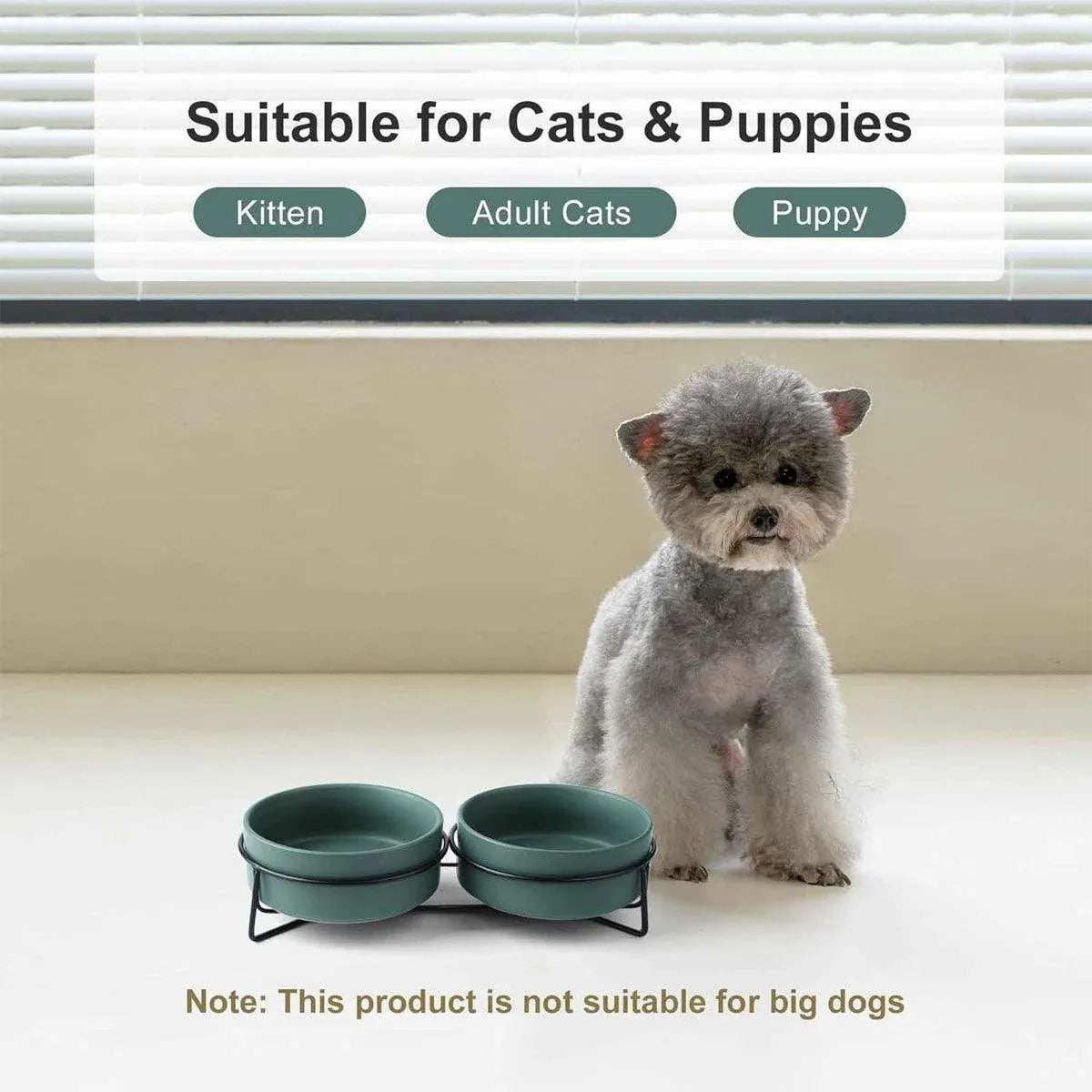 Ceramic Pet Bowl Cat Food Bowl Dog Bowl Drinking Bowl Pet Water Food