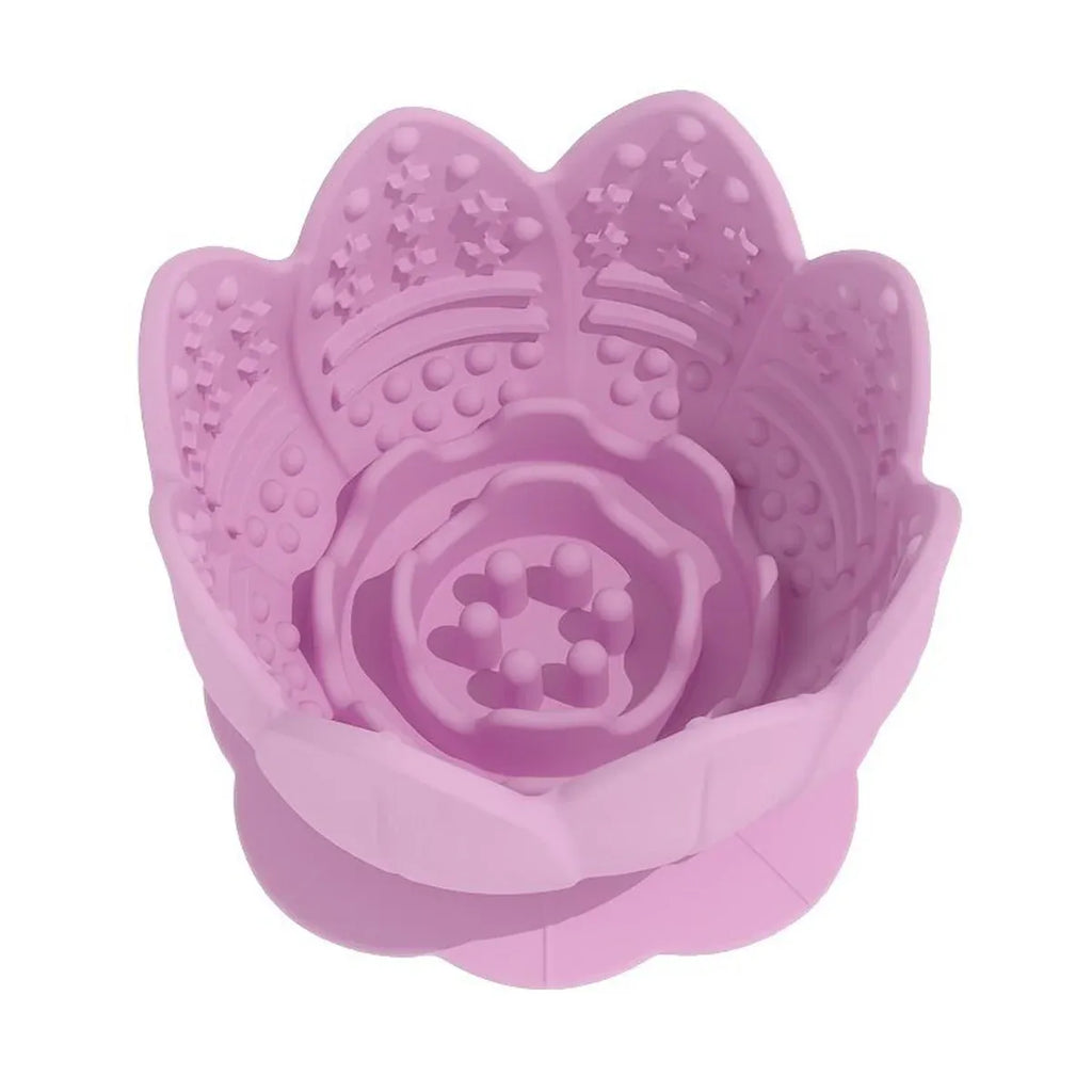 Shape Food Grade Material Dog Slow Feeder Bowl Non Slip Promote