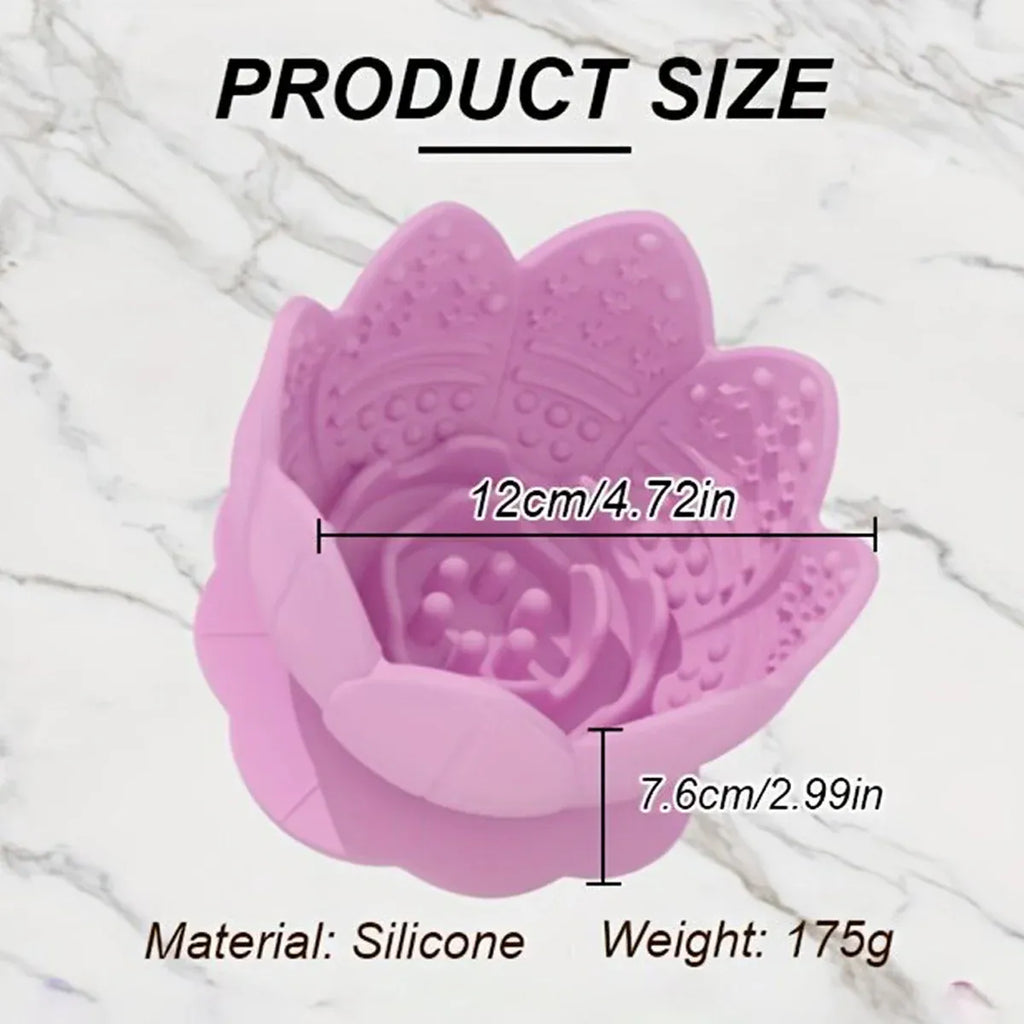 Shape Food Grade Material Dog Slow Feeder Bowl Non Slip Promote